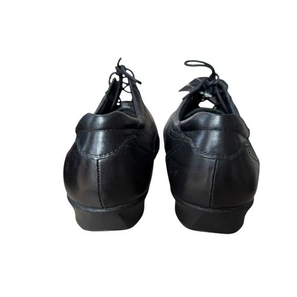 Drew Prague Comfort Shoes Leather Loafer 10.5 extra wide WW Wedge Orthopedic New