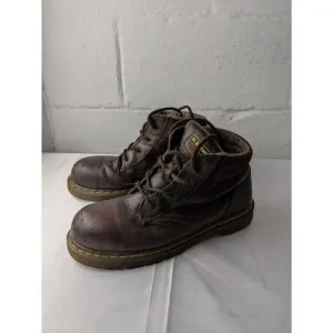 Dr. Martens Industrial Steel Toe Brown Boots Men's Sz 10 US AirWair Safety Shoe
