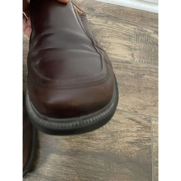 ECCO Holton Apron Slip On Dress Shoes‎ Comfort Brown Size 46 / 12-12.5