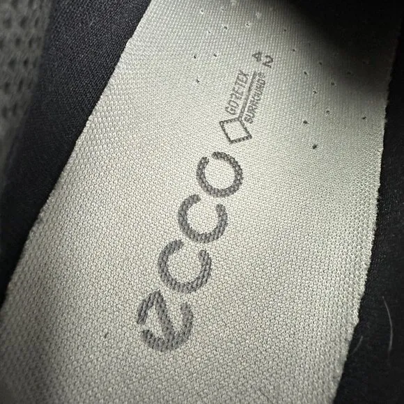 Ecco Multi-Vent Mens Gore-Tex Surround Low Top Leather Walking Shoes Size 8-8.5