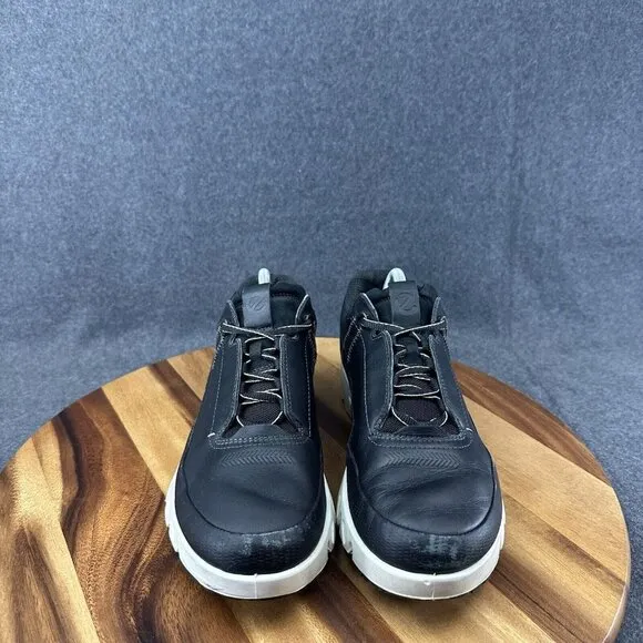 Ecco Multi-Vent Mens Gore-Tex Surround Low Top Leather Walking Shoes Size 8-8.5
