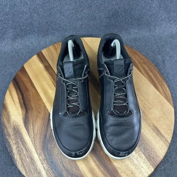 Ecco Multi-Vent Mens Gore-Tex Surround Low Top Leather Walking Shoes Size 8-8.5