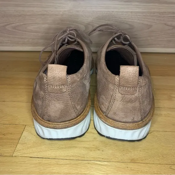 ECCO ST1 Hybrid Plain Toe Derby in Potting Soil - Size 11 - 11.5