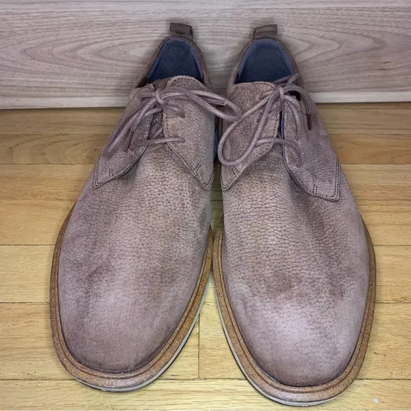 ECCO ST1 Hybrid Plain Toe Derby in Potting Soil - Size 11 - 11.5