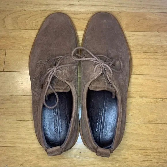 ECCO ST1 Hybrid Plain Toe Derby in Potting Soil - Size 11 - 11.5