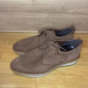 ECCO ST1 Hybrid Plain Toe Derby in Potting Soil - Size 11 - 11.5