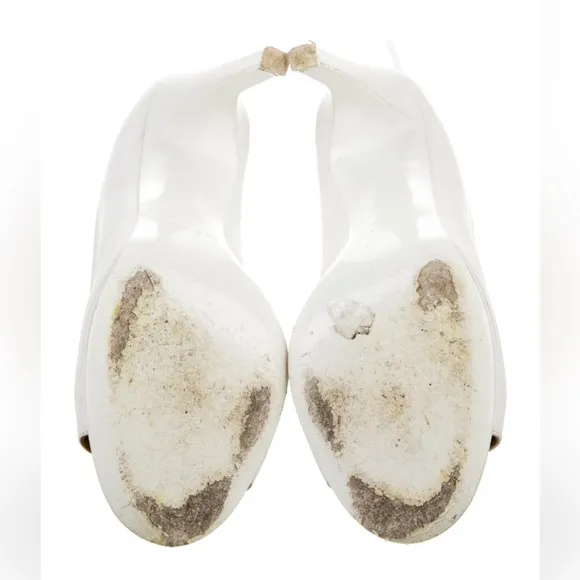 Elegant White Women's Mules