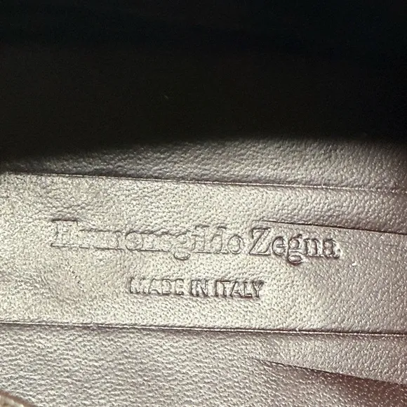 Ermenegildo Zegna Leather Cap-toe Derby Shoes