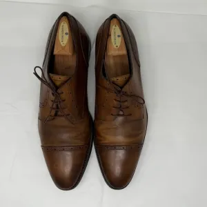 Ermenegildo Zegna Leather Cap-toe Derby Shoes