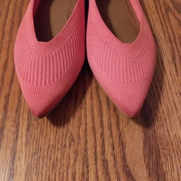 Everlane The 40 Hour Flat in Tulip Pink ReKnit