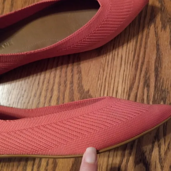Everlane The 40 Hour Flat in Tulip Pink ReKnit