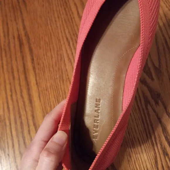 Everlane The 40 Hour Flat in Tulip Pink ReKnit