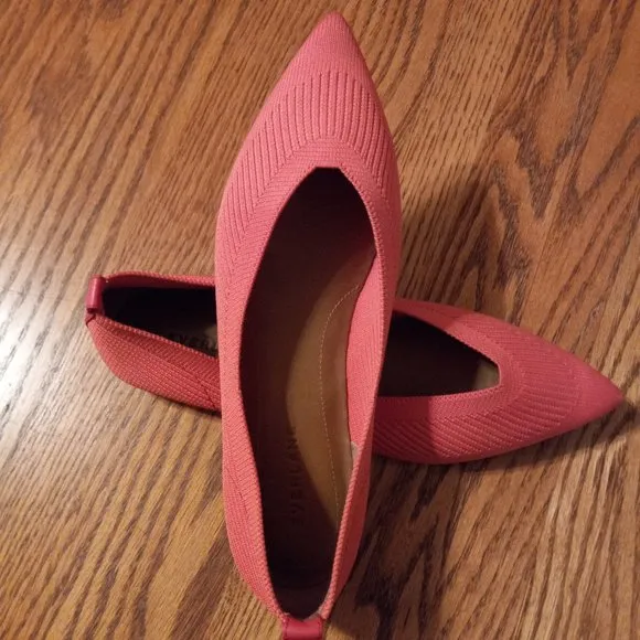 Everlane The 40 Hour Flat in Tulip Pink ReKnit