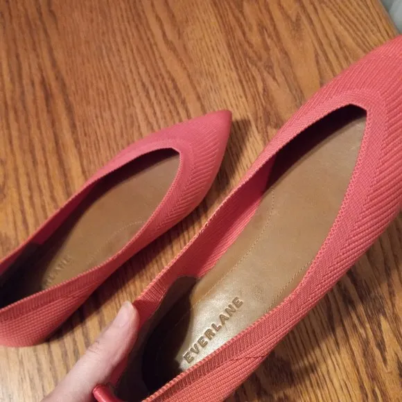 Everlane The 40 Hour Flat in Tulip Pink ReKnit