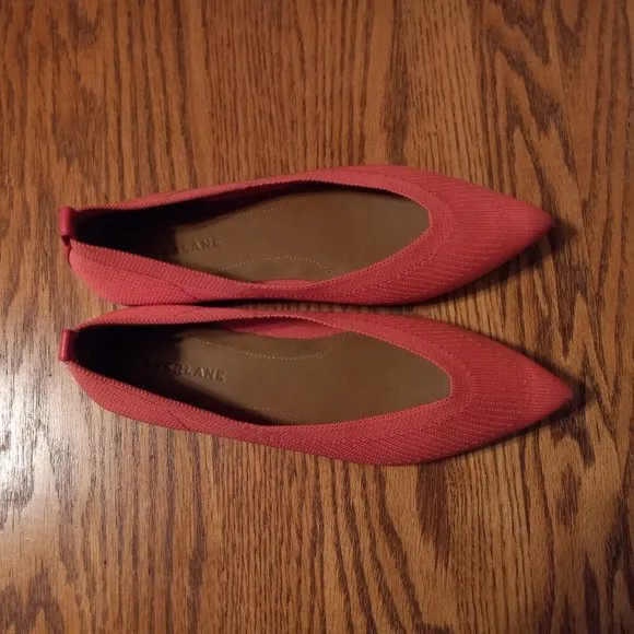 Everlane The 40 Hour Flat in Tulip Pink ReKnit