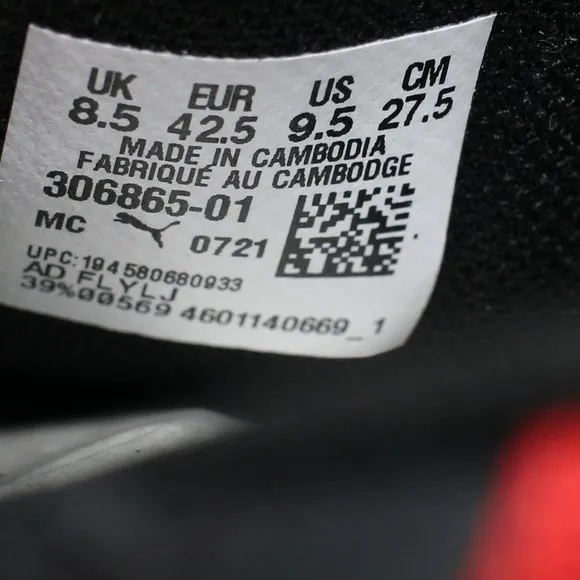 FERRARI R-CAT MACHINA SIZE 9.5 MAN PUMA SHOES SNEAKERS
