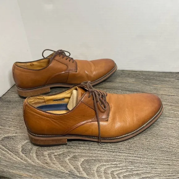 Florsheim Brown Leather Men's Shoes Size 11.5D.  Pre-owned