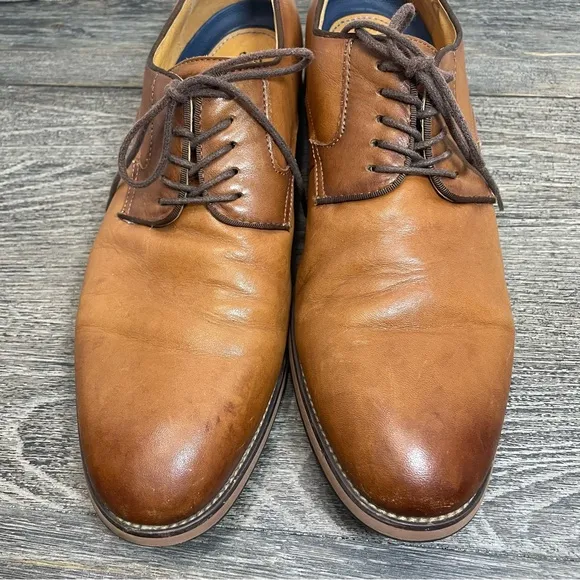 Florsheim Brown Leather Men's Shoes Size 11.5D.  Pre-owned