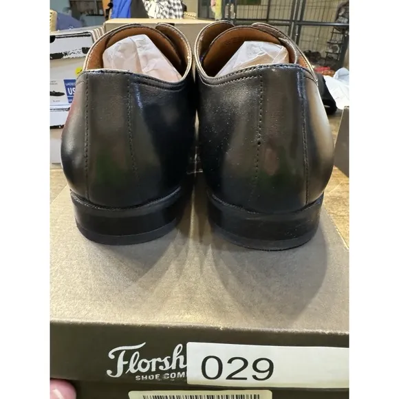 Florsheim Corbetta Cap Toe Oxford, Men's Size 11 3E Black Leather MSRP $120
