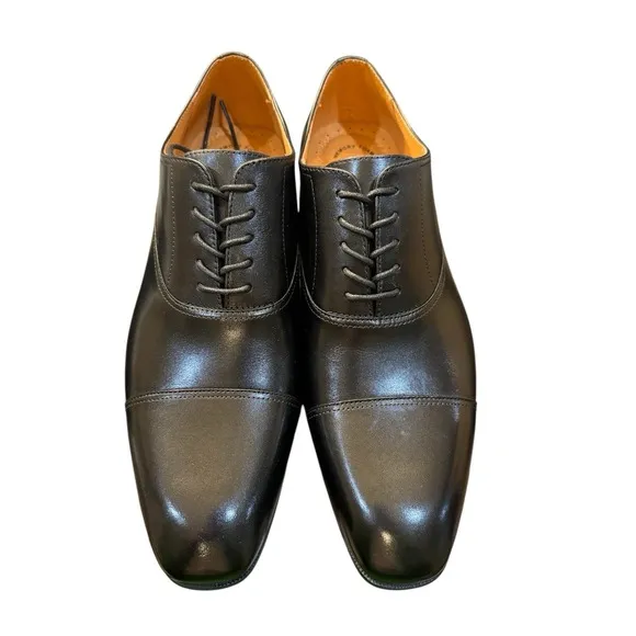 Florsheim Corbetta Cap Toe Oxford, Men's Size 11 3E Black Leather MSRP $120