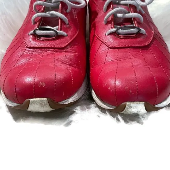 FootJoy EmBody Red Leather Golf Shoes