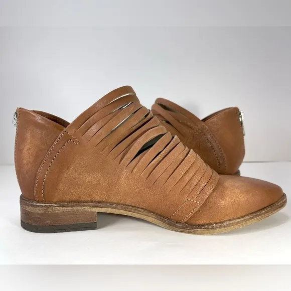 Free People Lost Valley Italian Leather Ankle Boot Size 36 (US 5-5.5)