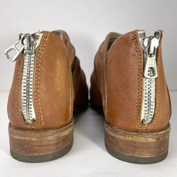 Free People Lost Valley Italian Leather Ankle Boot Size 36 (US 5-5.5)
