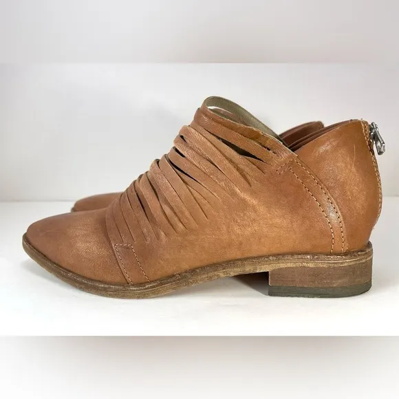 Free People Lost Valley Italian Leather Ankle Boot Size 36 (US 5-5.5)
