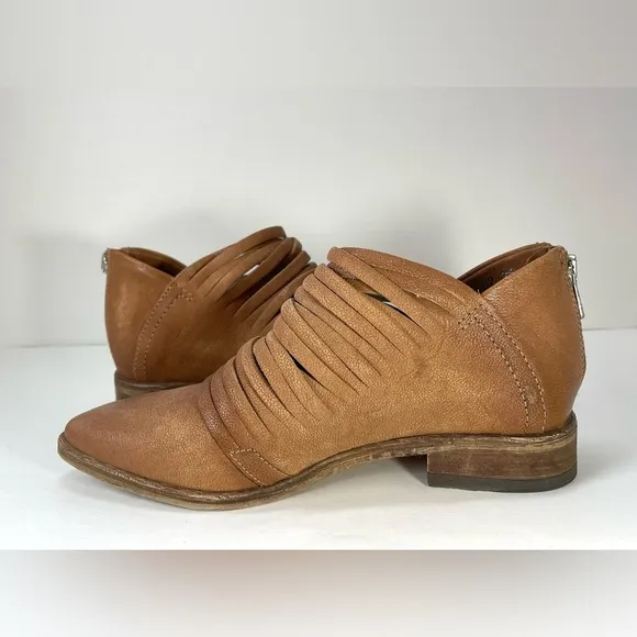 Free People Lost Valley Italian Leather Ankle Boot Size 36 (US 5-5.5)