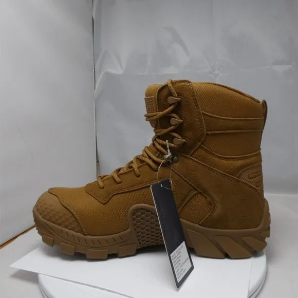 Free Soldier Mens 11W Brown Suede Leather Nylon Waterproof Hunting Boots ACC0033