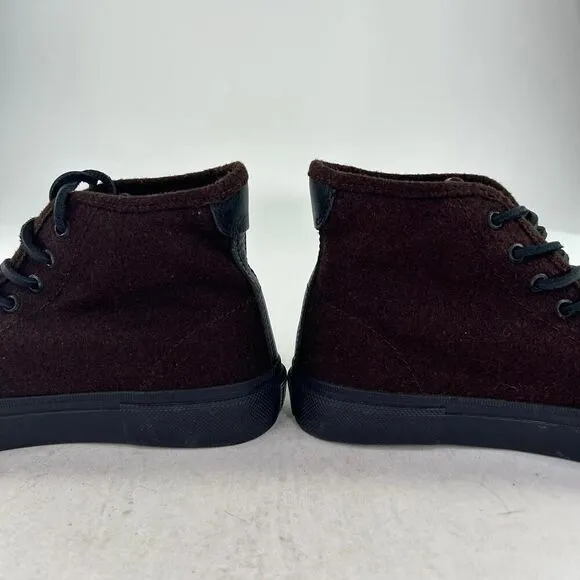 Frye Ludlow High Mens Chukka Boot US 8 Wool Lace Up Lifestyle Sneakers Shoes