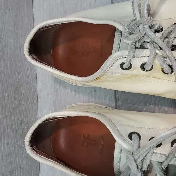 Frye Mens Brett Comfort Low Leather Sneakers shoes sz 8.5
