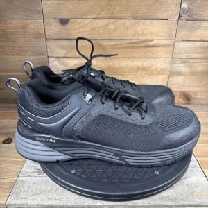 Georgia Boot Mens Sz 10.5 M Durablend Black Nano Comp Toe Sneakers Work Shoes