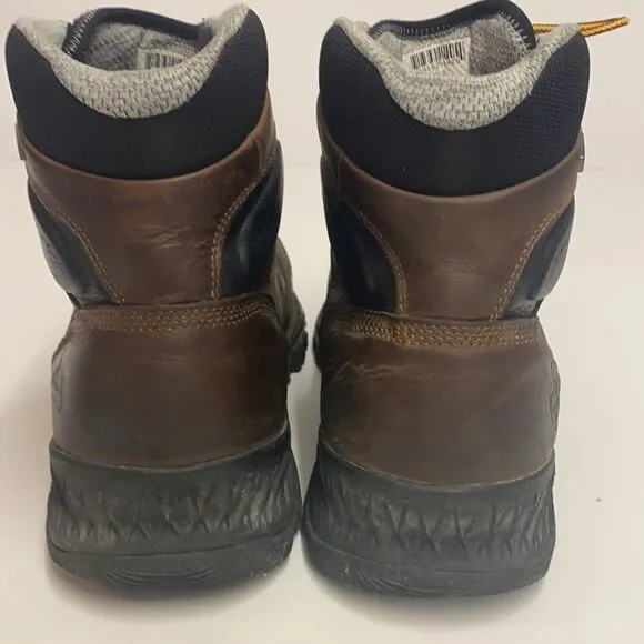 Georgia Boot Size: 13M Mens Black and Brown Waterproof Work Boots B95
