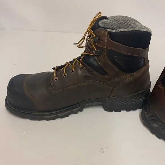 Georgia Boot Size: 13M Mens Black and Brown Waterproof Work Boots B95