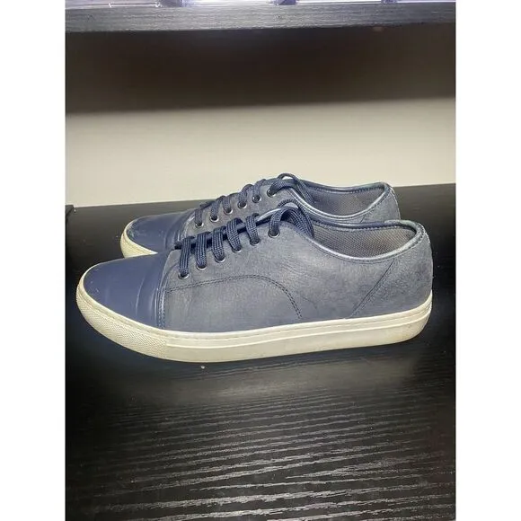 GFORE Peter Millar Cap Toe Disruptor Golf Shoes Blue Leather Men Size 9.5