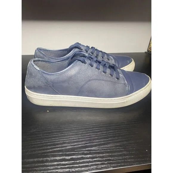 GFORE Peter Millar Cap Toe Disruptor Golf Shoes Blue Leather Men Size 9.5