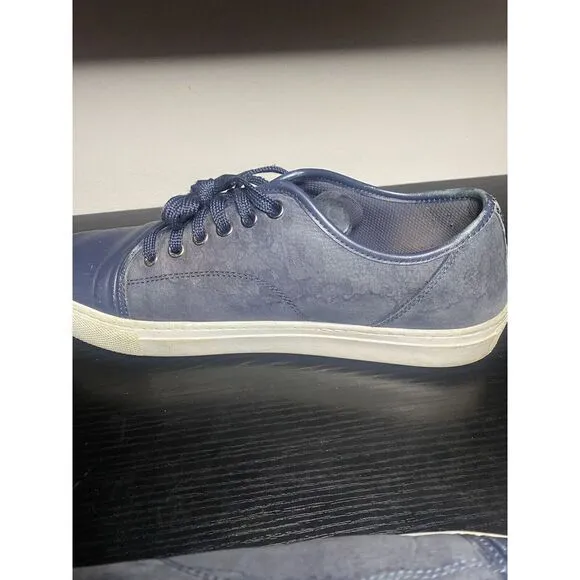 GFORE Peter Millar Cap Toe Disruptor Golf Shoes Blue Leather Men Size 9.5