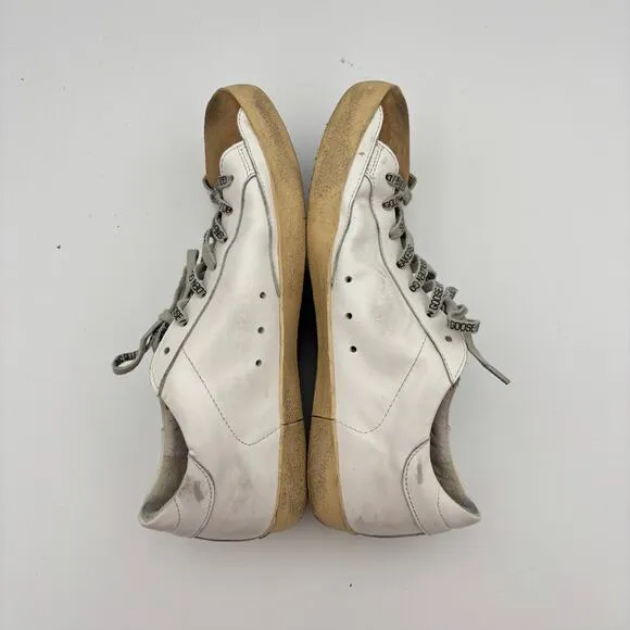 Golden Goose Superstar Flag Screen Print Skate Sneakers Shoes Men's 43