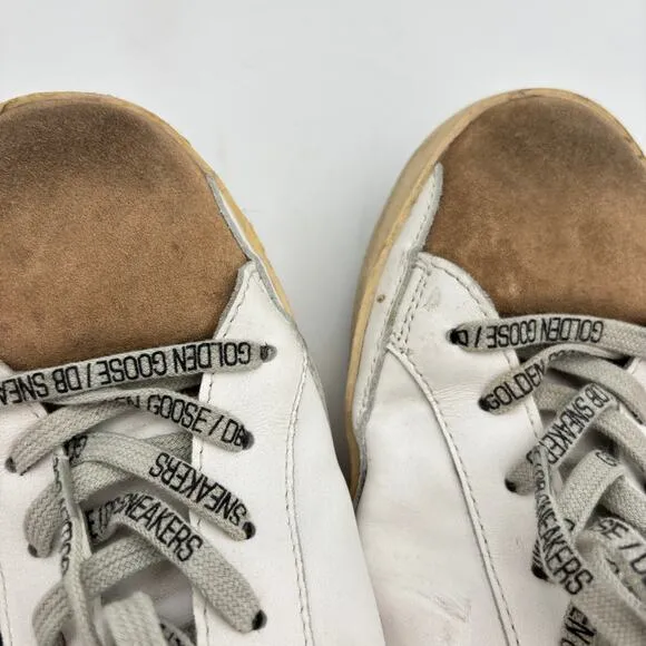 Golden Goose Superstar Flag Screen Print Skate Sneakers Shoes Men's 43