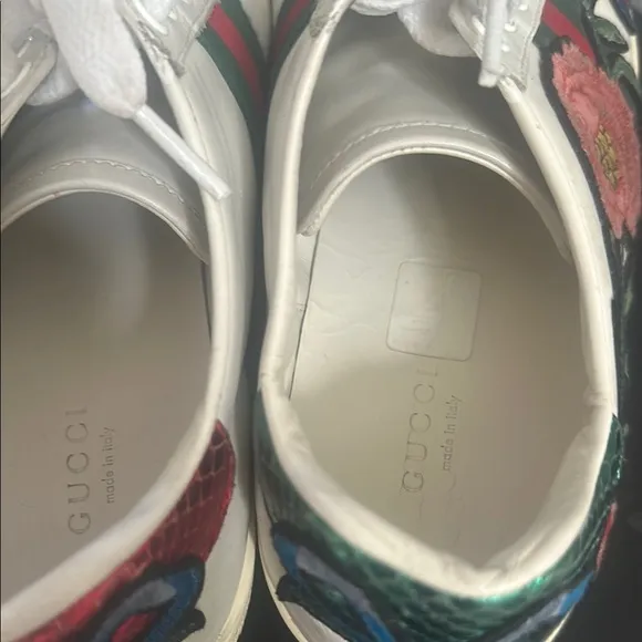 Gucci Floral Embroidered Women's Sneakers