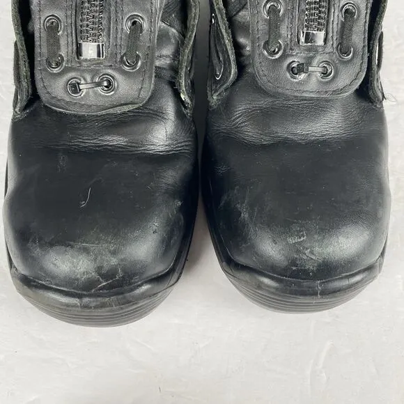 Haix Boots Mens 10.5 Black Airpower R2 Gore Crosstech Work Waterproof Safety Toe