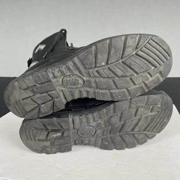 Haix Boots Mens 10.5 Black Airpower R2 Gore Crosstech Work Waterproof Safety Toe