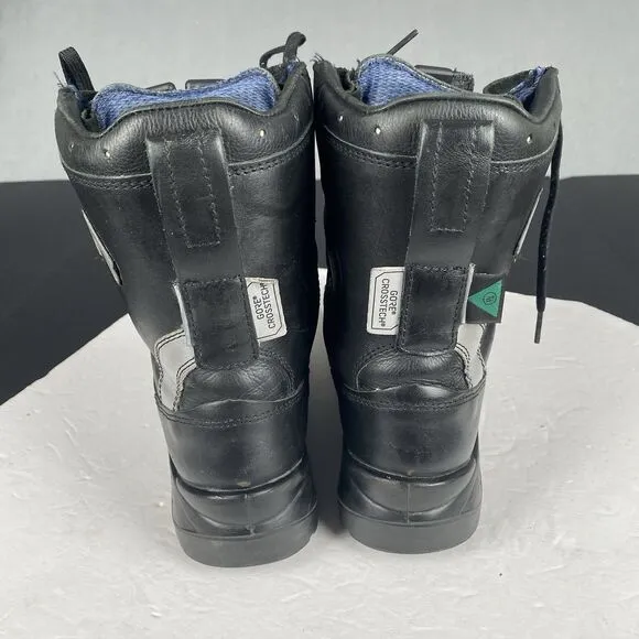 Haix Boots Mens 10.5 Black Airpower R2 Gore Crosstech Work Waterproof Safety Toe