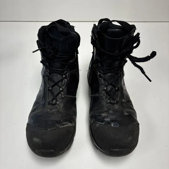 HAIX Men's Black Eagle Safety 55 MID EMS CT Waterproof BOOTS Size 11 Steel Toe