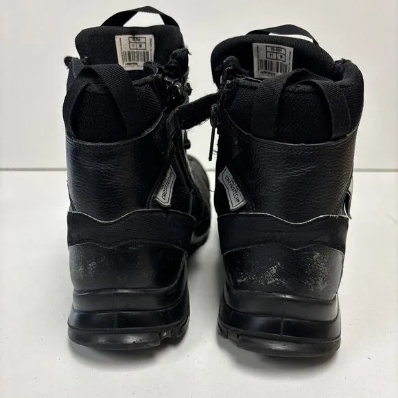 HAIX Men's Black Eagle Safety 55 MID EMS CT Waterproof BOOTS Size 11 Steel Toe