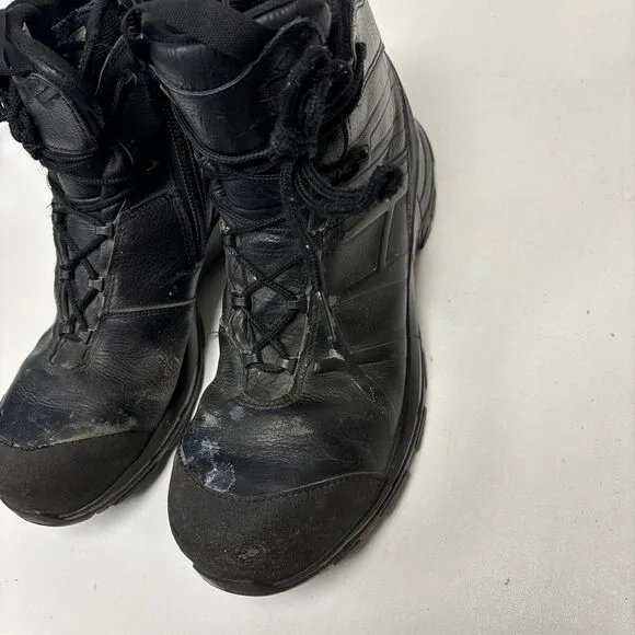 HAIX Men's Black Eagle Safety 55 MID EMS CT Waterproof BOOTS Size 11 Steel Toe