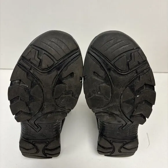 HAIX Men's Black Eagle Safety 55 MID EMS CT Waterproof BOOTS Size 11 Steel Toe