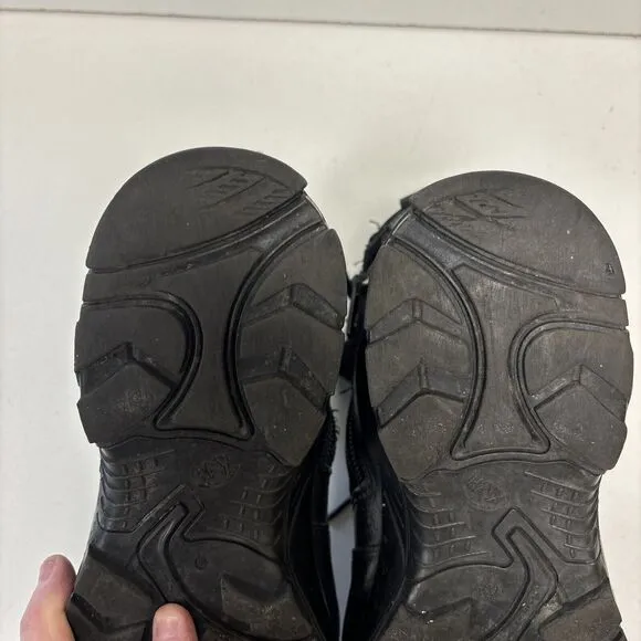 HAIX Men's Black Eagle Safety 55 MID EMS CT Waterproof BOOTS Size 11 Steel Toe