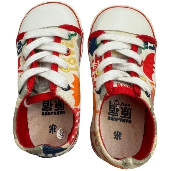 Harajuku Lovers kids toddlers Size 6 Sneakers Multicolor